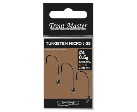 Spro Trout Master Tungsten Micro Jigs 4 Meest Verkocht