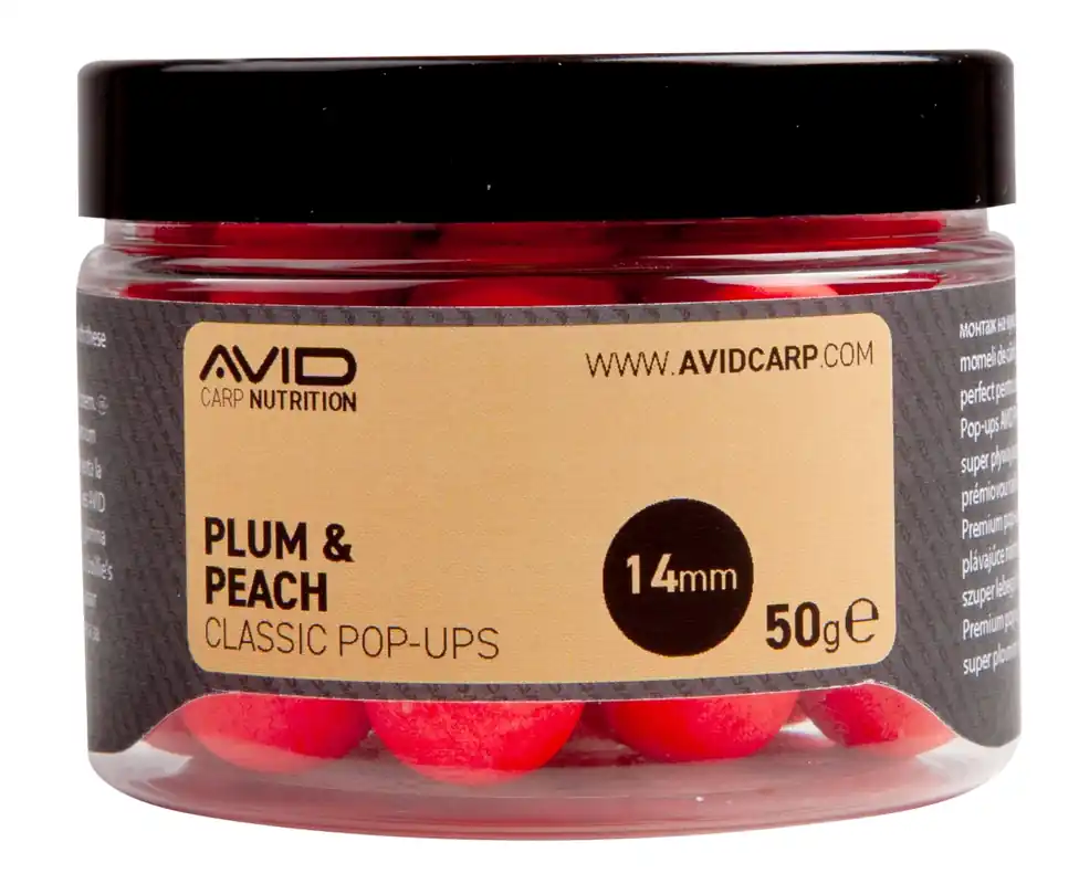 Nu Kopen Avid Plum & Peach Pop Ups 14mm (50g)