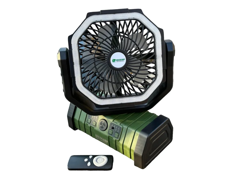 Holdcarp Rechargeable Fan (Met 20000mAh Powerbank) Direct Beschikbaar