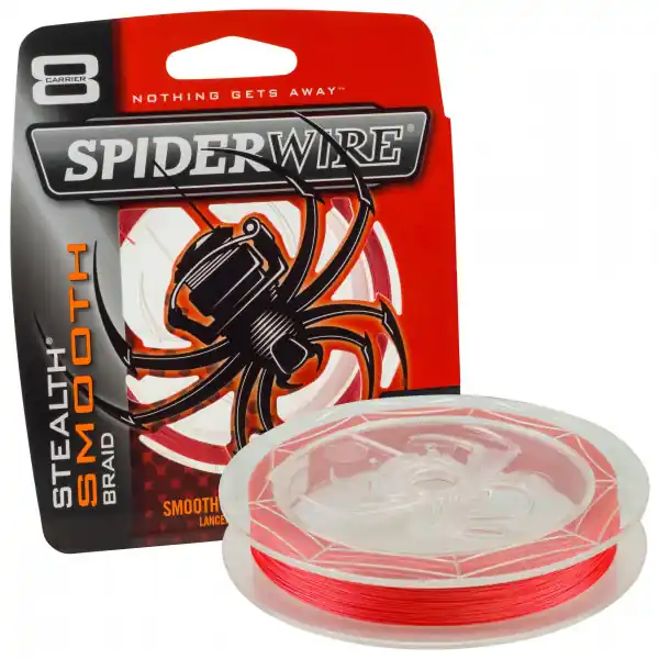 Spiderwire Stealth Smooth 8 Red Braid 240m Koop Vandaag