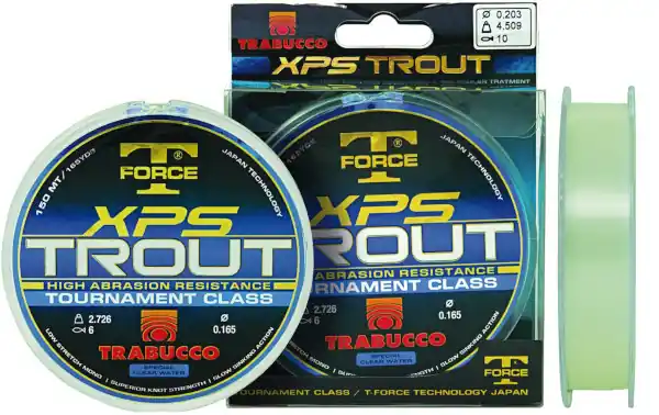 Trabucco XPS Trout Competition Monofilament 0,165mm (150m) 0.181mm (3.6kg) Seizoensaanbieding