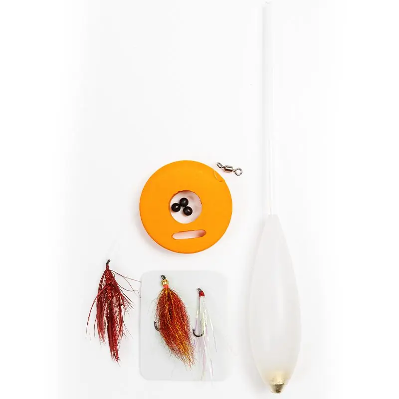 Gratis Retour Fladen Bomb Float Set Seatrout Seabass Garfish Rainbow Rood Wit
