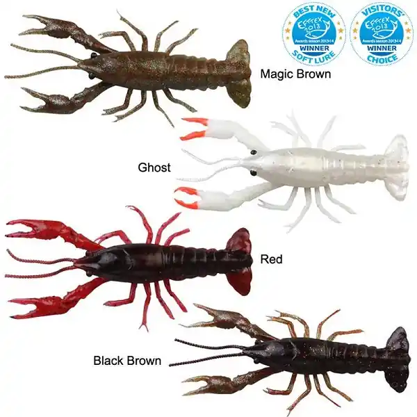 Speciale Aanbieding Savage Gear 3D Crayfish 3D Crayfish 12.5cm 15g F 3pcs Black Brown