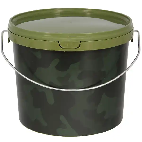 Goedkoop NGT Ronde Afsluitbare Camouflage Emmer (3L) 3L