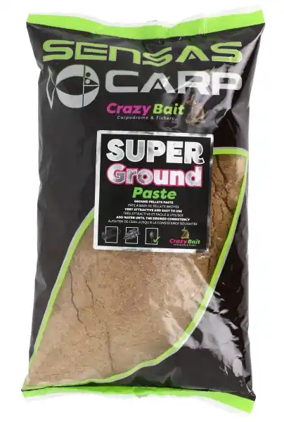 Sensas Super Ground Paste 1kg Lokvoer Express Levering