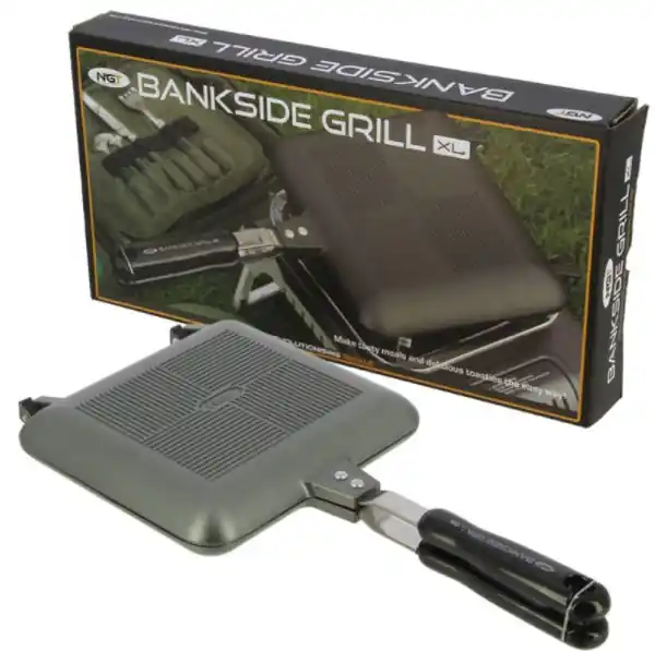 Meest Verkocht NGT Bankside Sandwich Toaster - Gun Metal Large