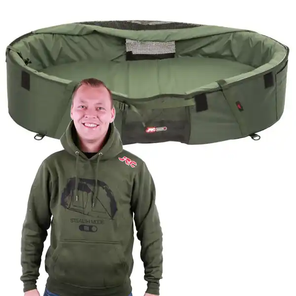 Hoge Kwaliteit JRC Cocoon 2G Hi Care Mat + JRC Hoodie L