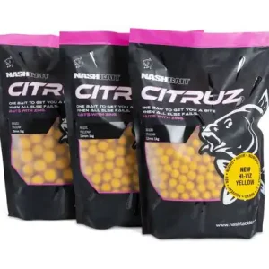 Aanbieding Nash Citruz Boilies Yellow 1kg 12mm
