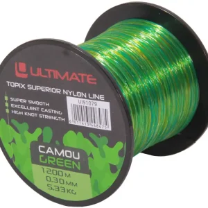 Exclusieve Aanbieding Ultimate Topix Nylon Camou, 1200m 0.30 mm