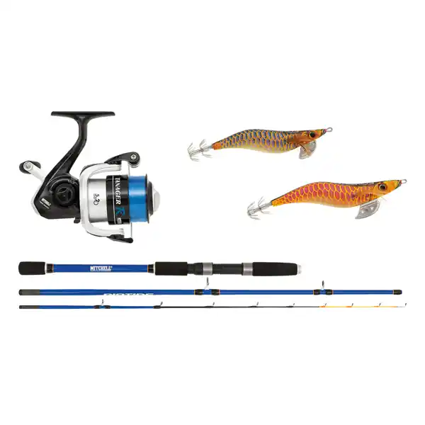 Korting Mitchell Combo Riptide R Squid 3000FD (0,25mm) + 1,80m (10-25g)