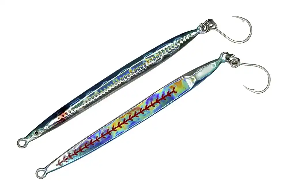 HTO Pathfinder Pilker 9cm (18g) Bloody Pearl Goedkoop
