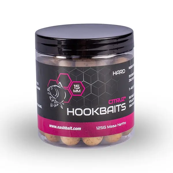 Nash Citruz Hard Hookbaits (125g) 15mm Op = Op