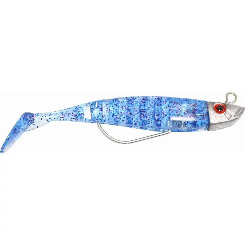 Meest Verkocht Yamashiro Gadida Soft Minnow (1 Offset Jighead, 3 Bodies) Color 5