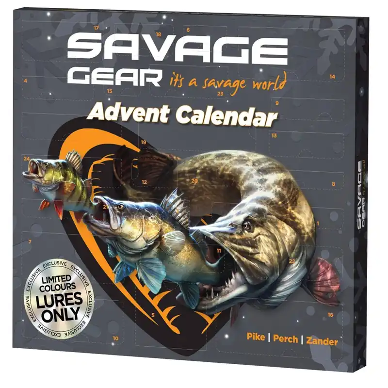 Savage Gear Advent Calendar Predator 2025 (24 Dagen Cadeaus!) Speciale Aanbieding