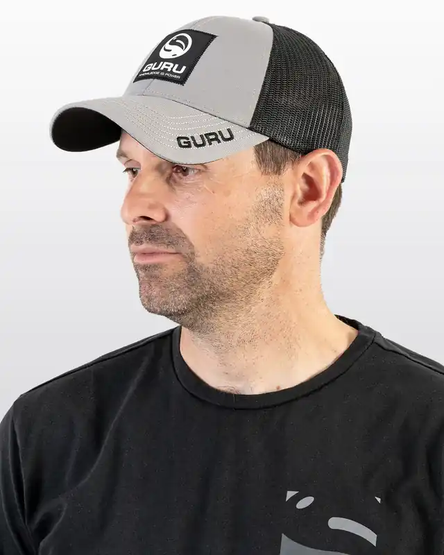 Guru Grey Patch Trucker Cap Uitverkoop