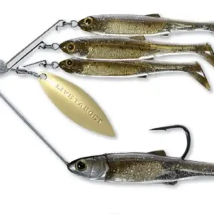 Koop Vandaag Livetarget Lures Minnow Spinnerbait Dark Amber/Gold 4/0 (11g)