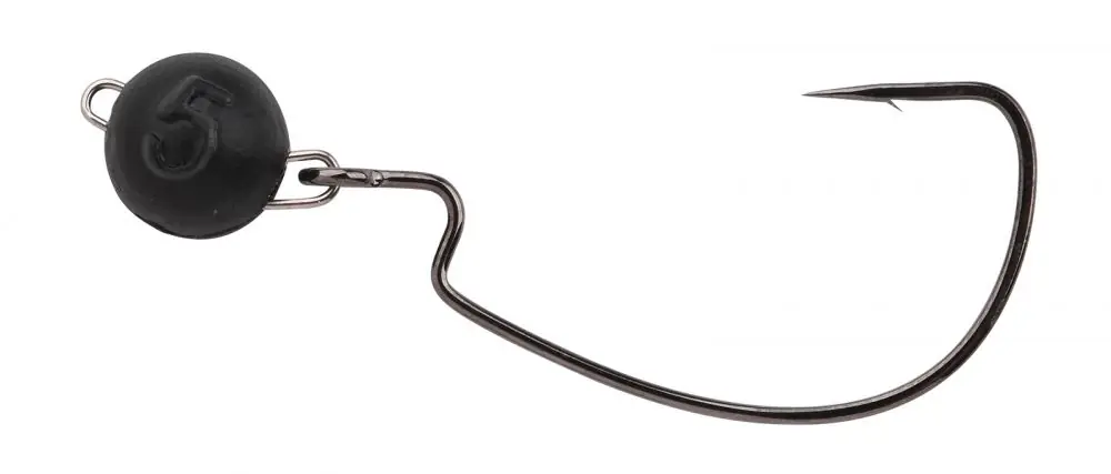 Snelle Levering Spro Freestyle Rigged Bottom Jig Black Hooksize 2/0 (2 stuks) 3gr