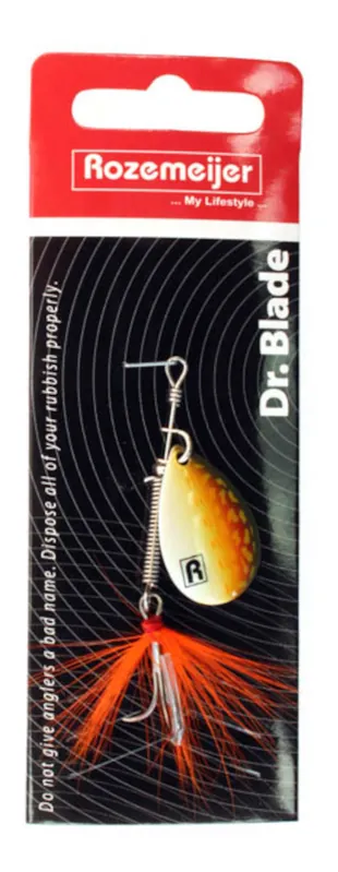 Rozemeijer Dr. Blade #3 Spinner 3,7g Red Head Actieprijs