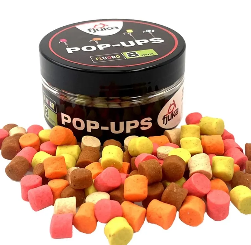 Bestseller Fjuka Hookable Pop-Ups Mixed Colours (30g) 4mm