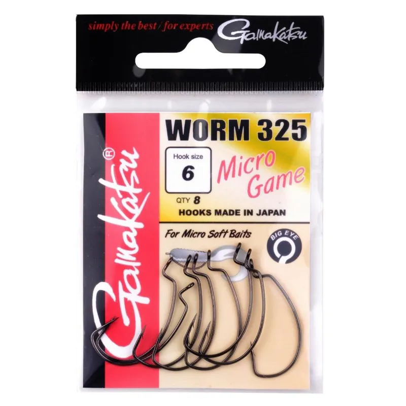 Bestseller Gamakatsu Worm 325 Micro Game 6