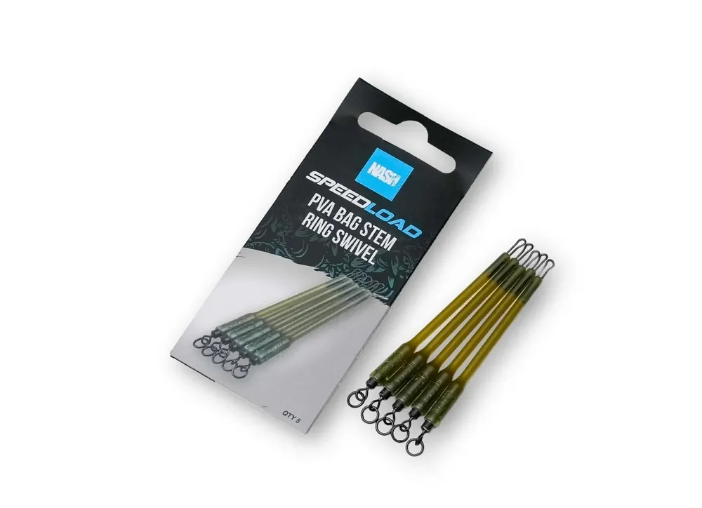 Op = Op Nash Speedload PVA Bag Stems Met Ringwartel (5 pcs)