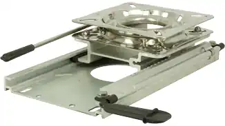 Springfield RVS Bootstoel Draaiplateau Met Aluminium Slede (12-Standen) Premium