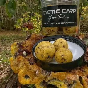 Goedkoop Tactic Carp Boosted Hard Hookbaits 20/25mm Creamy Custard