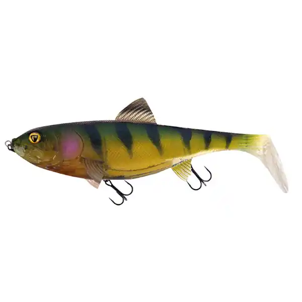 Express Levering Fox Rage Giant Replicant Wobble Swimbait 35cm 443g Perch UV