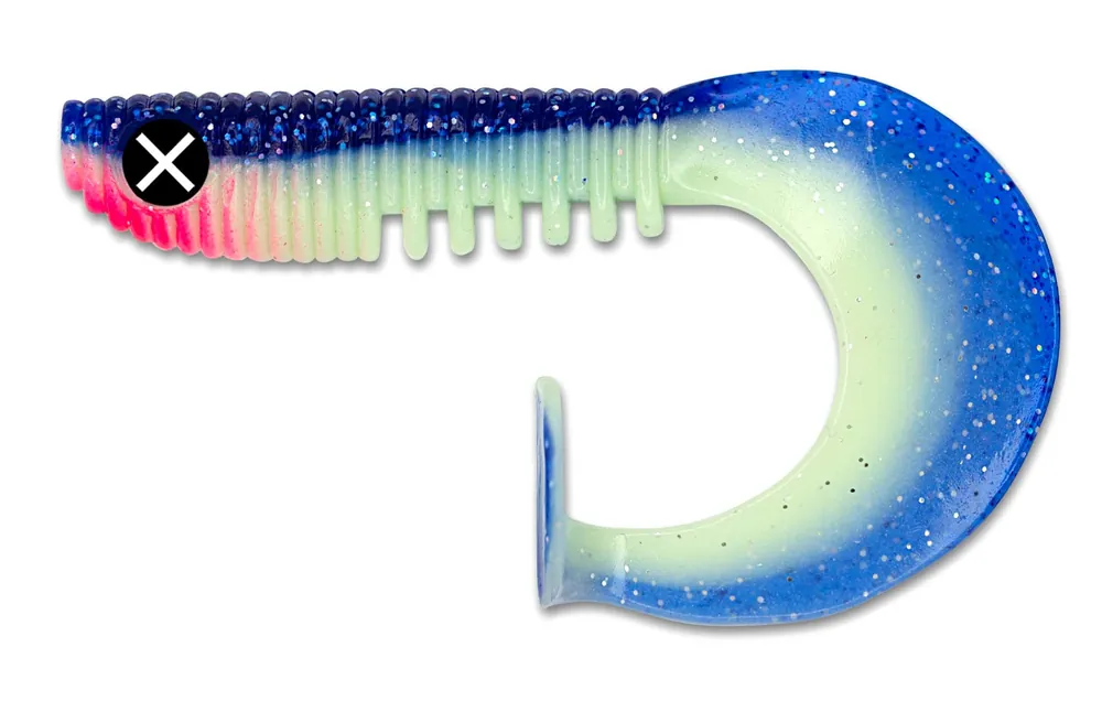 Monkey Lures Curly Lui Shad 10cm (5 stuks) Perchzilla Shop Nu