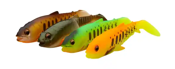 Savage Gear Craft Cannibal Paddletail, 4pcs 8.5cm (7g) Direct Verzonden