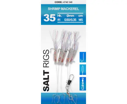 Dagaanbieding Spro 35 Salt Rig Shrimp Mackerel #1