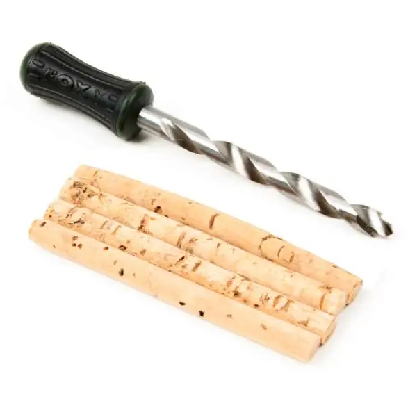 Fox Edges Nut Drill and Cork Sticks | 6mm | 4 stuks Snelle Levering