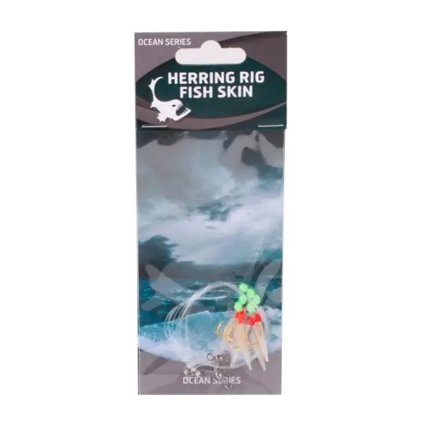 Snelle Levering Eurocatch - Fishing Haring Onderlijn - Vishuid - Rig Fish Skin 6 Haaks - Onderlijn - Maat 6