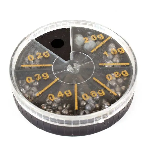Betrouwbaar X2 Looddoosje | assortiment | 80g - Vislood