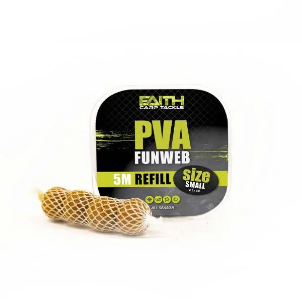 Koop Vandaag Faith PVA Funnel Web Boilie Refill | Small | 5m