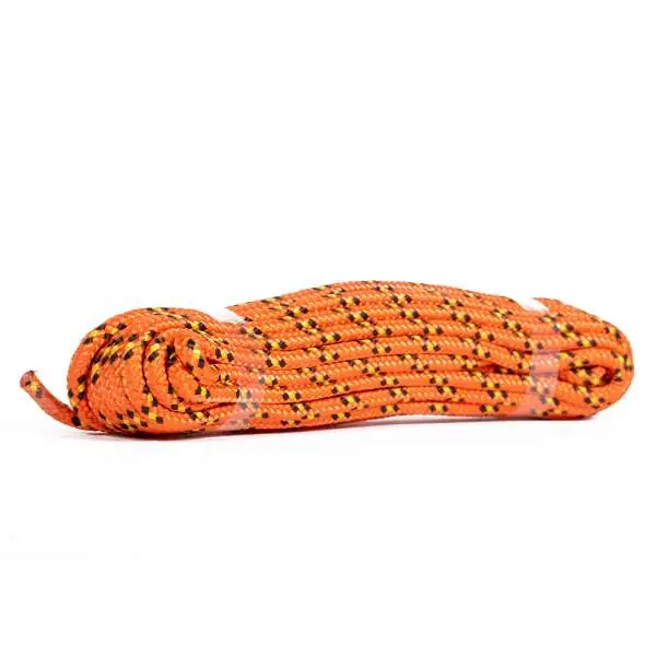 Koop Vandaag Traxis Polypropyleen Touw | Orange/Black | 6mm | 10m