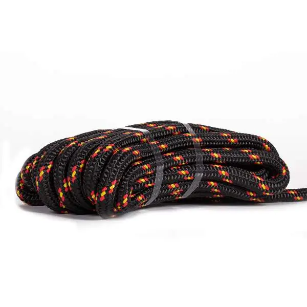 Direct Beschikbaar Traxis Polypropyleen Touw | Black/Red | 18mm | 10m