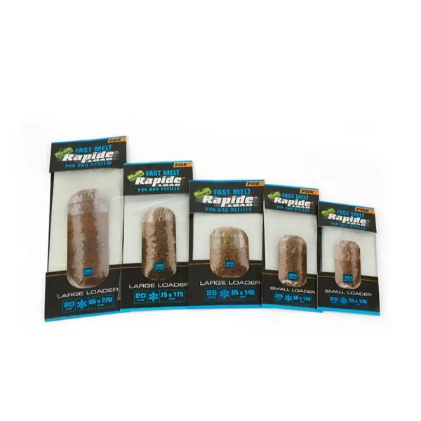 Fox Edges Rapide Refills Fast Melt | 60mmx130mm | 25 bags Beste Prijs