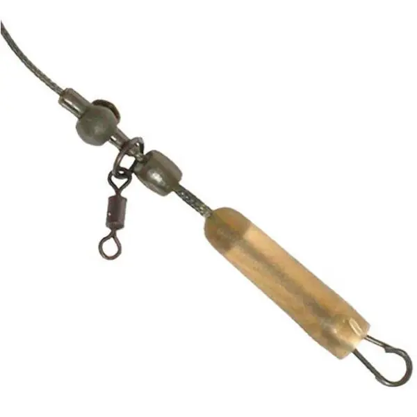 Korda Leadcore Leader Heli | Gravel | 1m | 3 Stuks Actieprijs