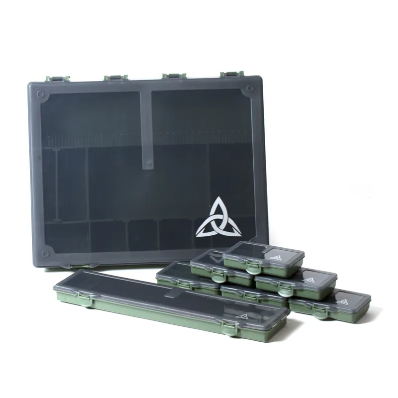 Nieuw X2 Opberg box | 7 Delen | Karper Tacklebox | Viskoffer