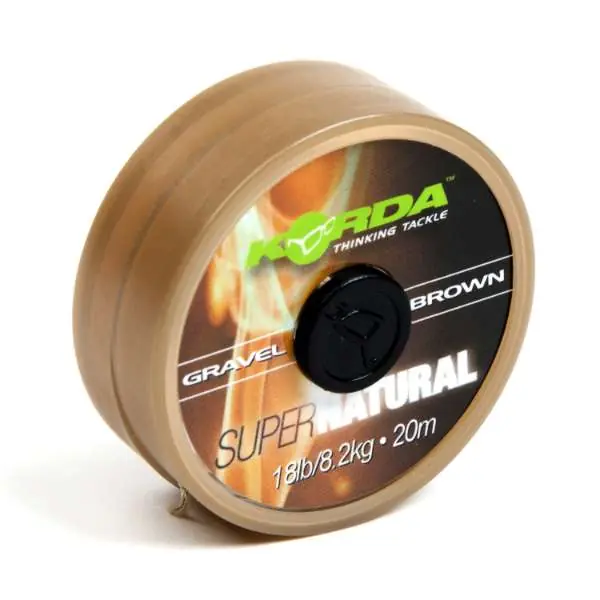 Aanbieding Korda Super Naturel | Gravel Brown | Onderlijnmateriaal | 11.3 kg