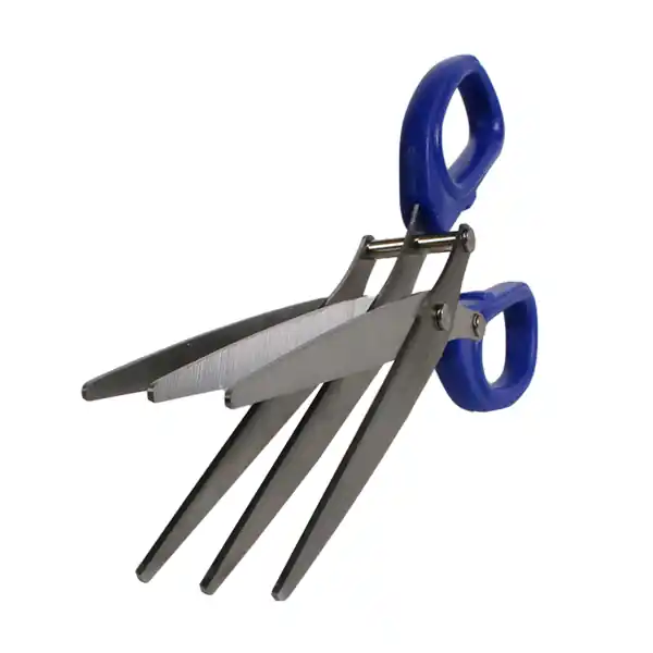 Beste Prijs JVS Worm Scissor 3-Blade | Wormenschaar XXL | Kruidenschaar | 3 bladen | 19cm Lang