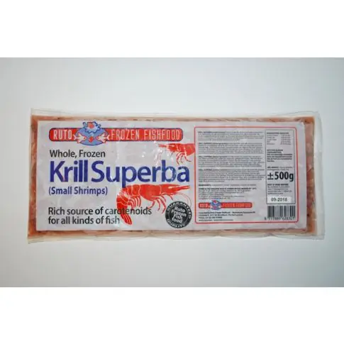 Ruto Bevroren Krill Pacific | 500g | Natural Bait Voordeelprijs