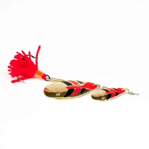 Ondex Tandem 3+5 Spinner | 8.5 g | Gold/Decore Direct Beschikbaar