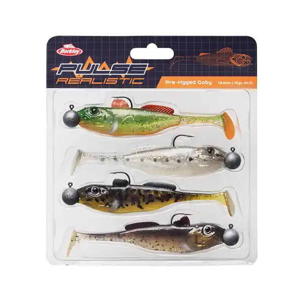 Aanbieding Berkley Pulse Realistic | Goby | 7cm | 4 Stuks | Shad