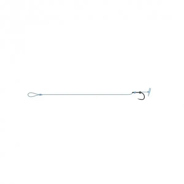 Dam Detek Method Push Stop Rig | Barbless | Haakmaat 16 | 0.20mm | 2.5Kg | 5.5lb | 10cm | Onderlijn Premium