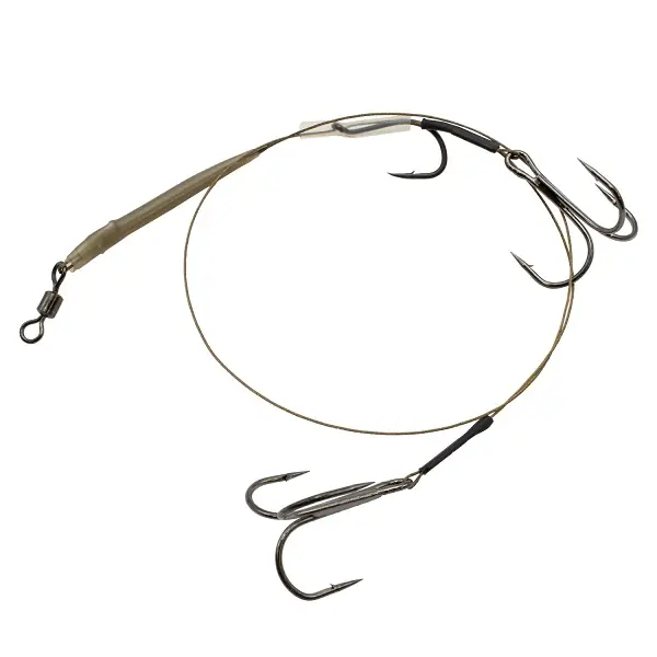 Beperkte Voorraad DLT Pike Trace Specialist | Double | Haakmaat 4 | 12kg | 60cm | Onderlijn