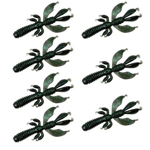 Seizoensaanbieding Senshu Flapping Craw | Blazing Blue | 6.5cm | 2.75g | 7 Stuks