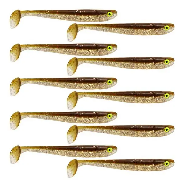 Actieprijs Tackle Porn Magnetic Mama | Brown Chameleon | 7.60 cm | 3g | 10 Stuks