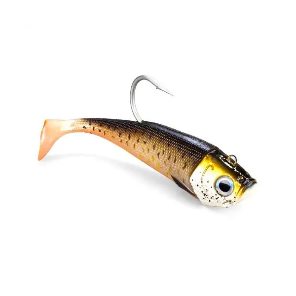 Lage Kosten Team Deep Sea Saltwater Jig Shad | 24cm | 400g | 1 Kopf + 2 Shads Dorsch Spezial